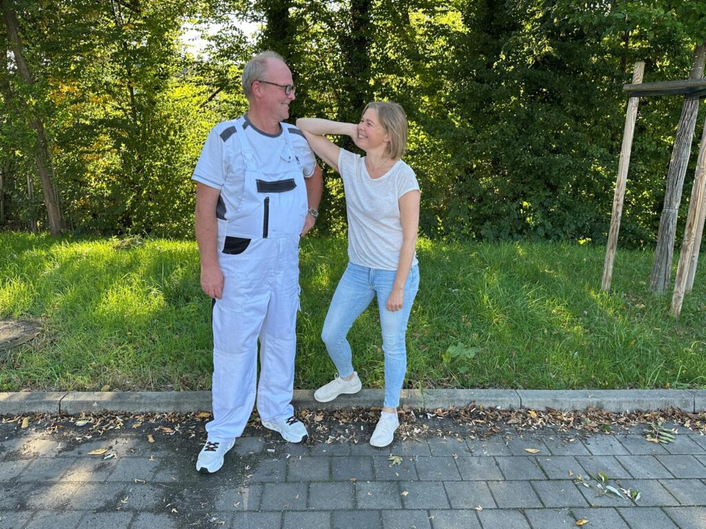 Die Geschäftsführer von der Reinigungsfirma Hein Fassadenreinigung