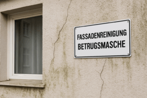 Fassadenreinigung Betrugsmasche