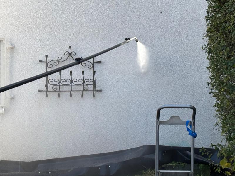 Imprägnierung nach Fassadenreinigung