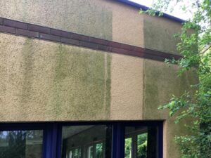 Viele Oberflächen sehen nach einer Fassadenreinigung ohne Streichen wieder wie neu aus