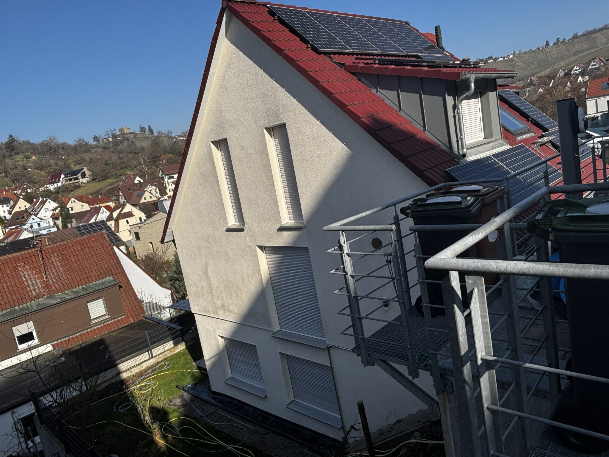 Fassadenreinigung Untertürkheim - vorher