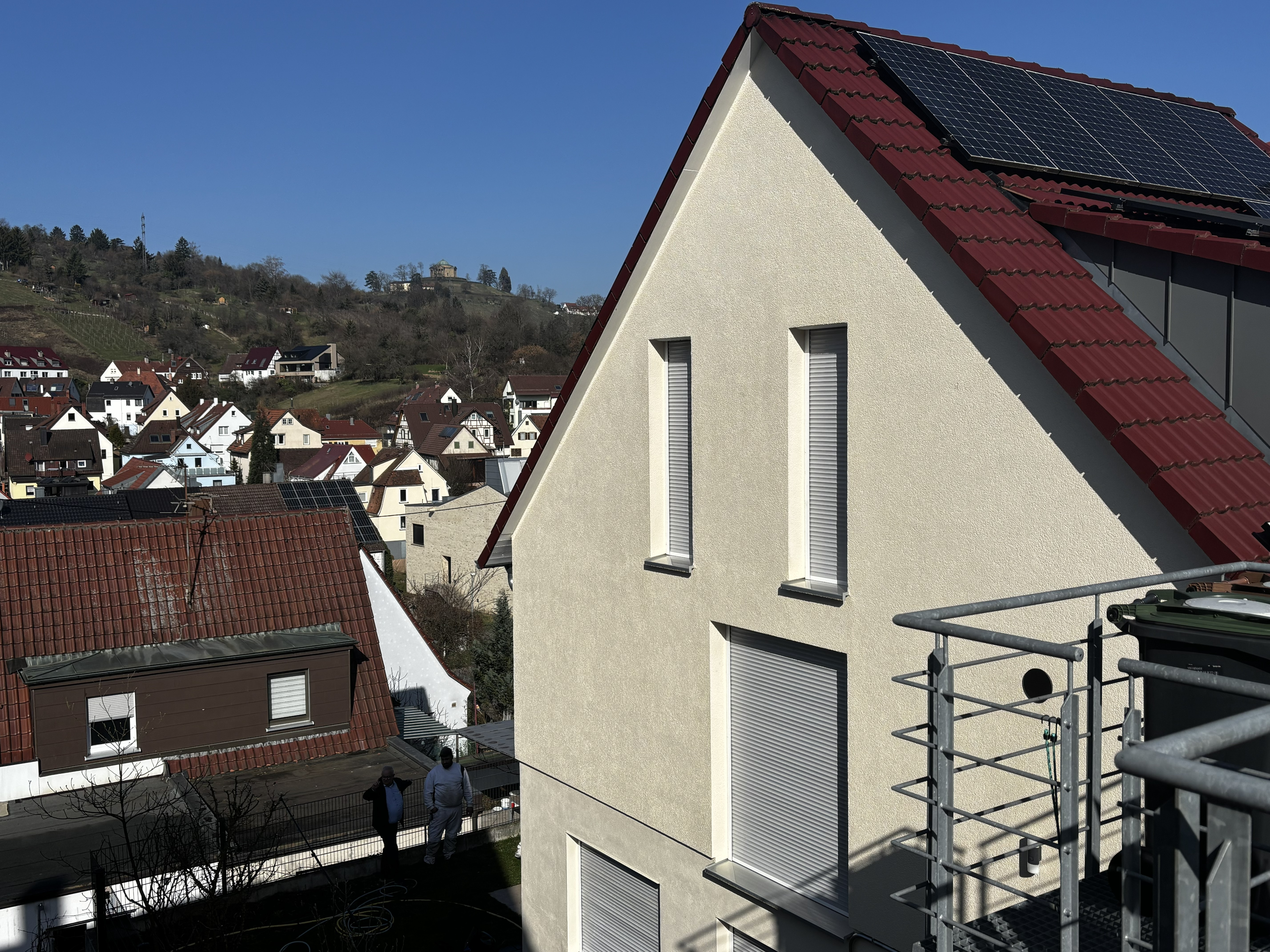 Fassadenreinigung in Untertürkheim - ein sichtbares Ergebnis