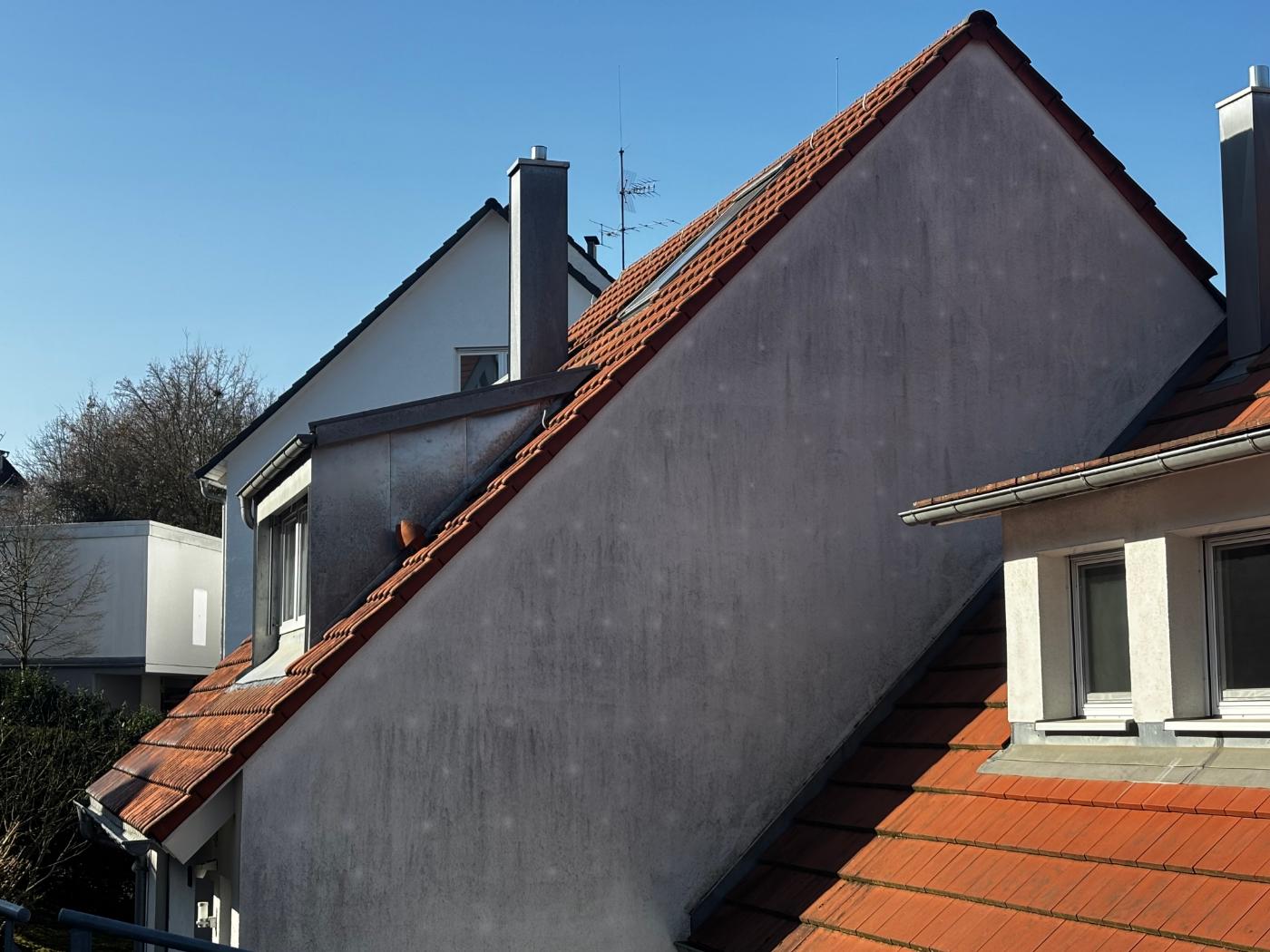 Vor der Fassadenreinigung Stuttgart