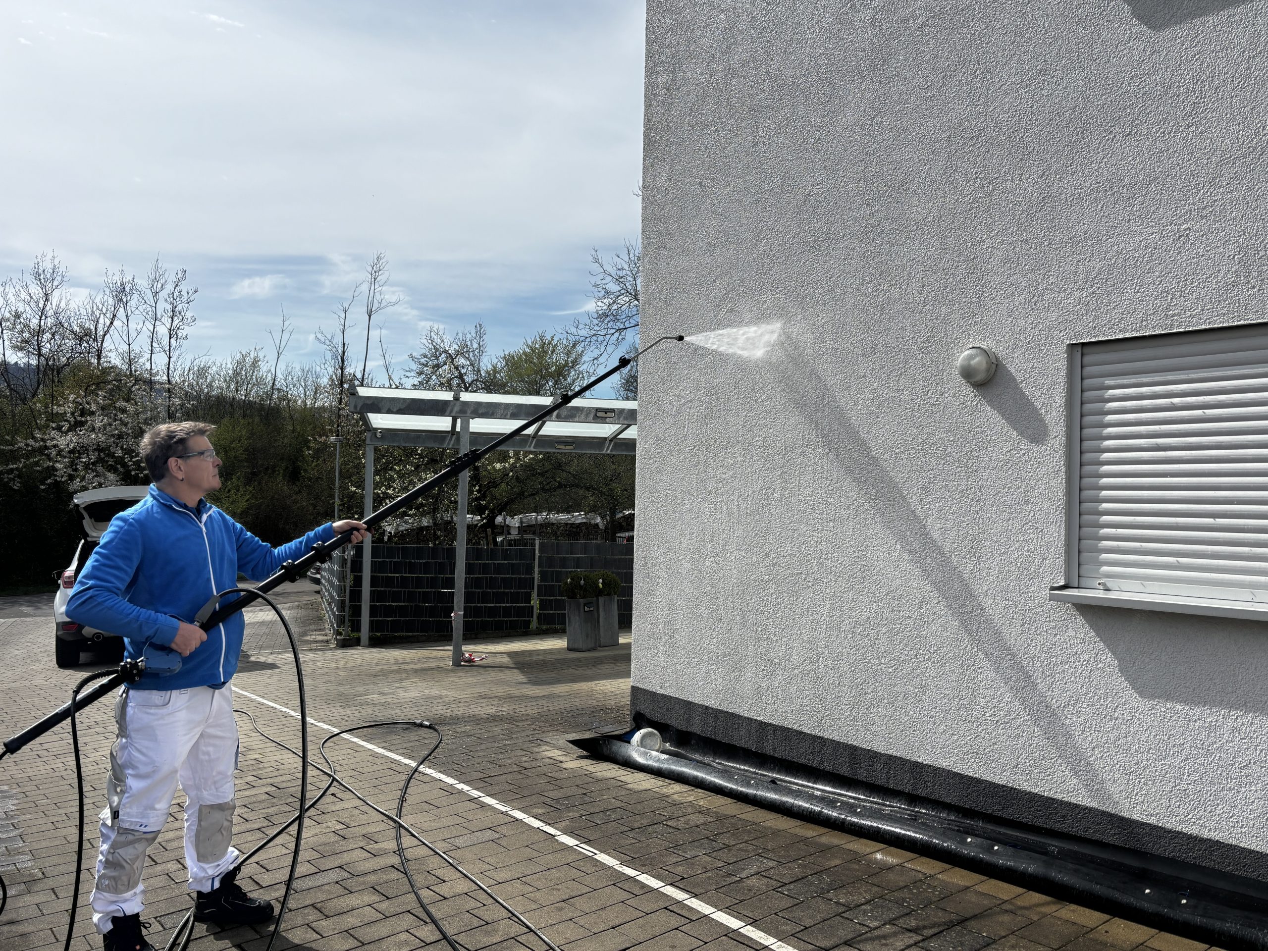 Professionelle Fassadenreinigung im Raum Stuttgart