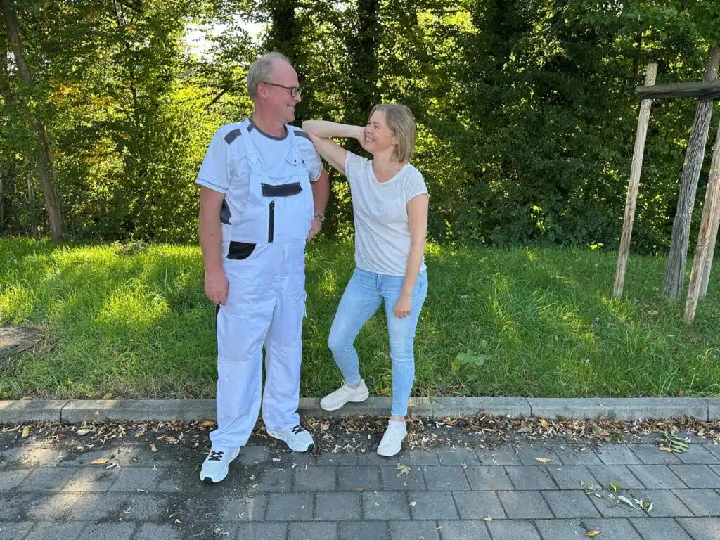 Referenzfoto einer Fassadenreinigung