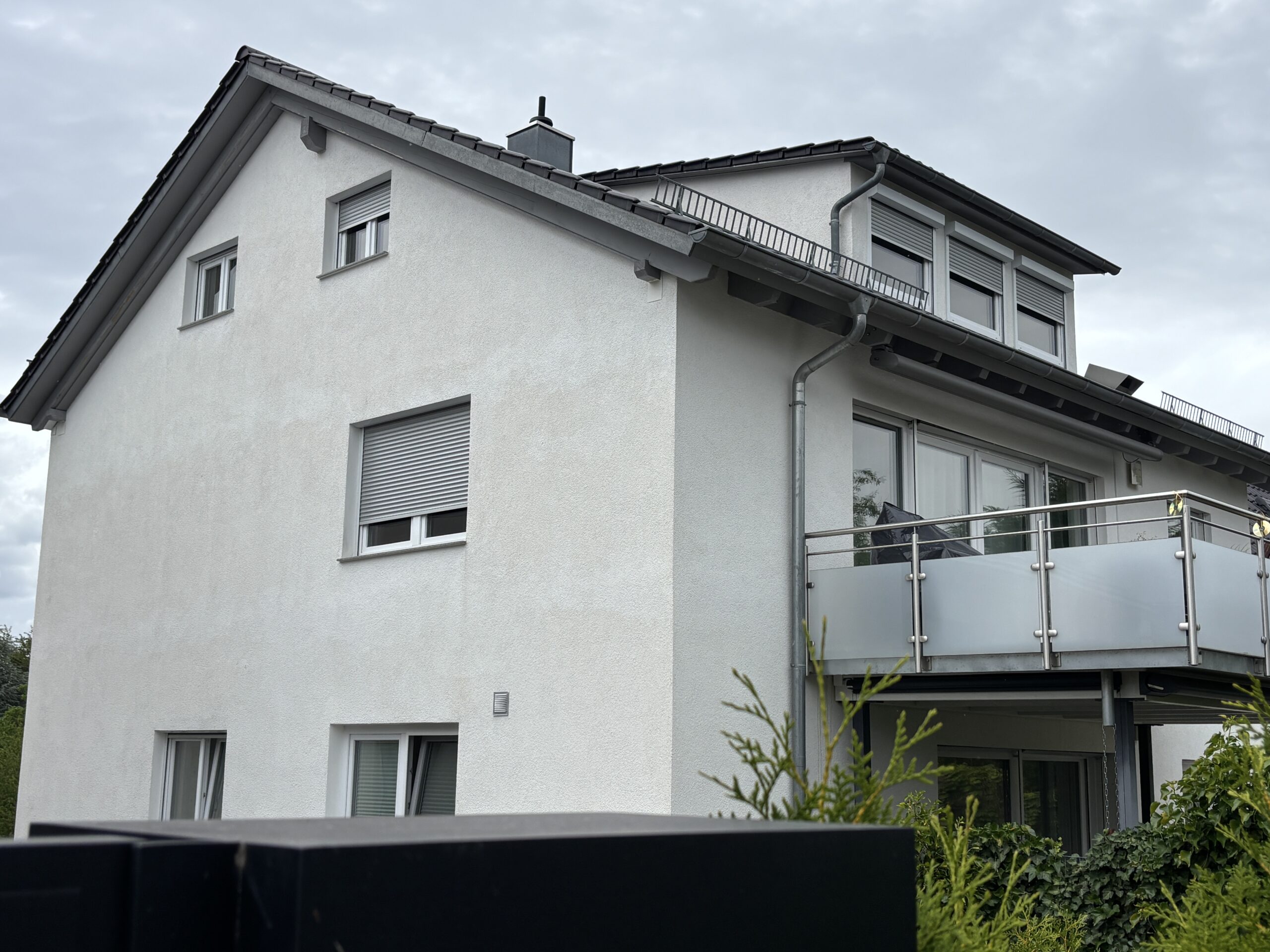 Ein Haus in Filderstadt nach der professionellen Fassadenreinigung
