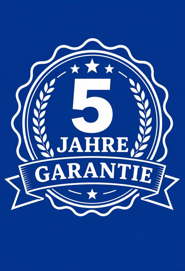 5 Jahre Garantie auf die Fassadenreinigung