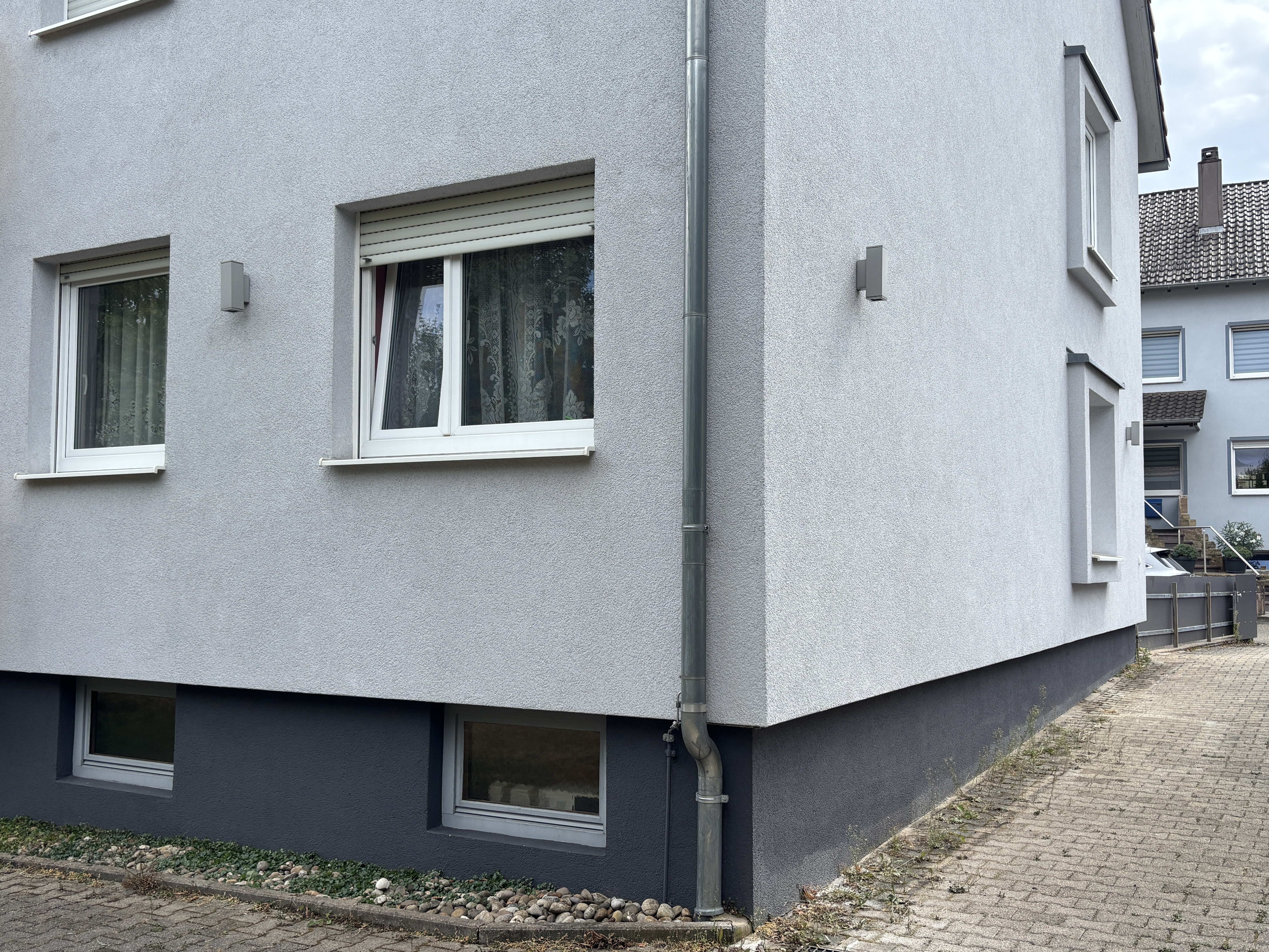 gereinigte Putzfassade in Winnenden